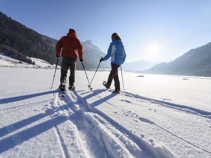 Winter hiking in Tannheim Winter hiking in Tannheim